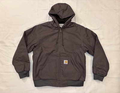 Carhartt WIP men's Active Jacket (Winter) Color Graphite, Size Large
