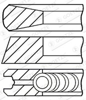 Kolbenringsatz Goetze Engine 08-135300-00 FüR C1 Peugeot Suzuki Toyota Ford 1007