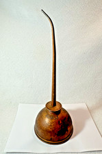 Vintage 11-Inch-Tall EAGLE BRAND OIL CAN Made...