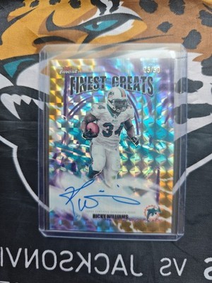 Ricky Williams Football Topps Fines Autogramm /50
