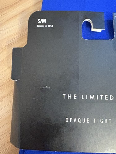 The Limited blickdichte Strumpfhose BLAU Größe Damen Gr. S/M 163 2523 1701 244 BRANDNEU - Bild 2 von 9
