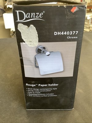 Danze Rough Toilet Paper Holder  Polished Chrome. DH440377.