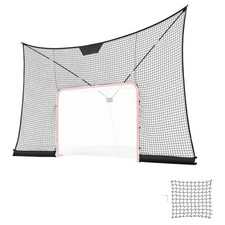 Uimoso 12x7 ft Durable Hockey Goal Backstop Net for Practice Net Only