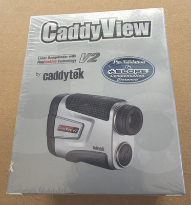 Caddytek LRFV2SLOPE Caddyview V2 Slope Golf Laser Rangefinder