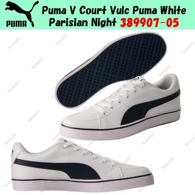 Puma V Court Vulc Puma White Parisian Night 389907-05 Herren Gr.
