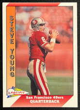 Steve Young #470 Prices | 1991 Pacific | Football Cards