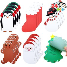 24 Packs Christmas Characters Notepads, Notepads for Memo, To-do-It List, Daily