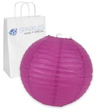 5 pcs 6" inch Chinese Paper Lantern - Fuchsia - Wedding Party Event br