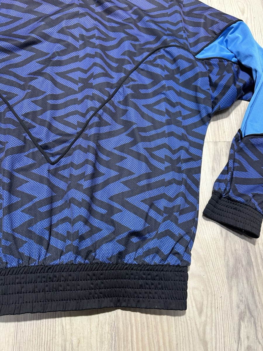 90s UMBRO×INTER 96/98 Half Zip Piste 1997-98 Inter Milan Umbro 1/4 Zip Track Jacket - 5/10 - (M)