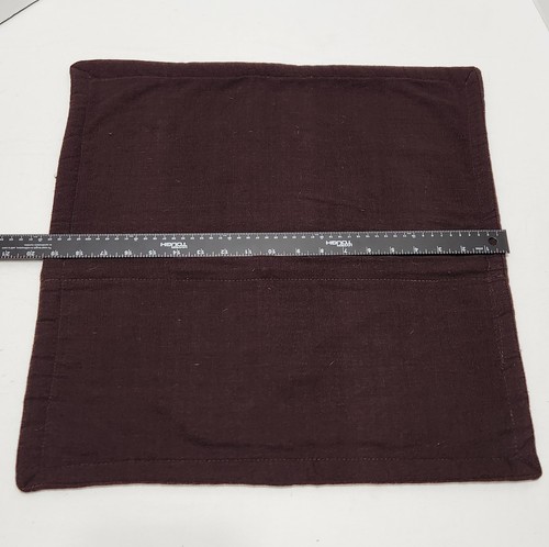 Guatemaltekische Vögel Eichhörnchen im Baum Stickerei Baumwolle Kissen Schein Reißverschluss - Bild 6 von 7