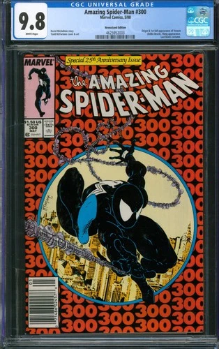Amazing Spider-Man #300 CGC 9.8 Marvel Comics 1988 Newsstand 1st App of Venom