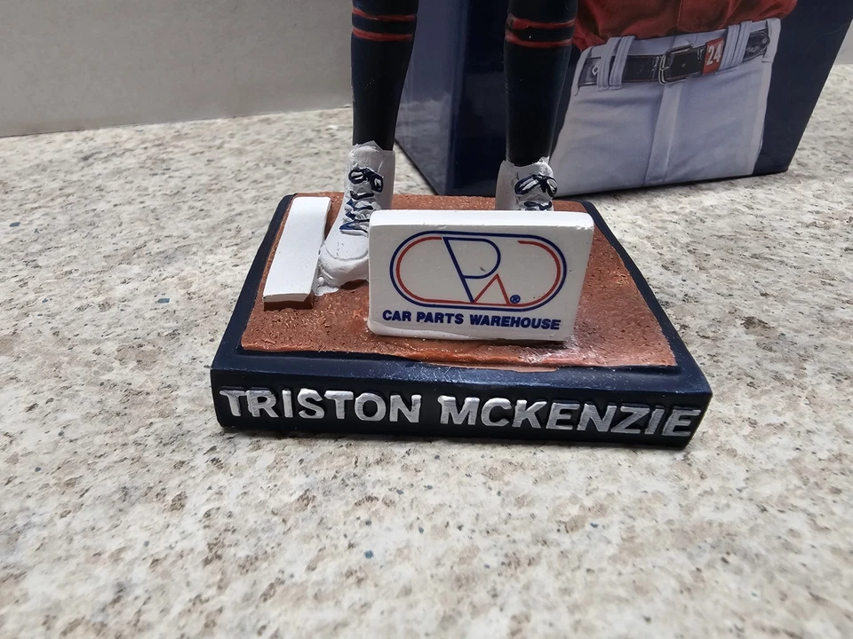 Triston McKenzie Cleveland Guardians MLB 2024 SGA Bobblehead NIB - Image 3 of 4