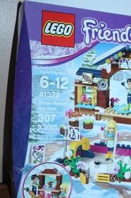 Lego Friends 41322 Snow Resort Ice Rink 307 Pcs