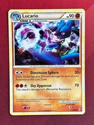 Lucario 14/95 Call of Legends Cracked Ice Holo Deck Exclusive
