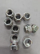 7/16-20 flex lock grade 8 yellow /zinc hex lock nuts 0123-296 (10)