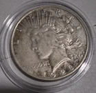 1923 Peace Dollar $1 Business Strike 90% Silver Circulated Uncertified