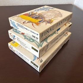 Masterpiece Final Fantasy Famicom All 3 Title Set Square