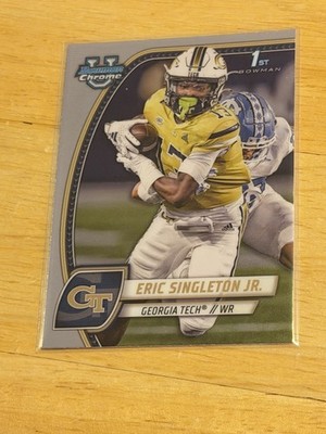 2024 Bowman Chrome University Eric Singleton Jr. #71