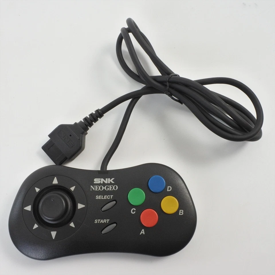 Neo Geo Controller Pad Oficial CD AES SNK -Somente Controlador- Testado Ref 1424 - Imagem 2 de 4