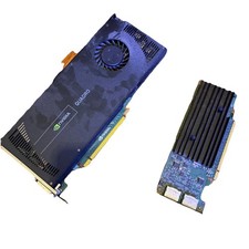 Dell Nvidia Quadro 4000 2GB GDDR5 and nvs 295 Video Card 2x DisplayPort