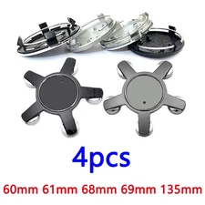 4pcs 60mm 61mm 68mm 69mm 135mm For Car Wheel Centre Caps A3 A4 A5 A6 A7 A8