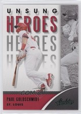 2021 Panini Absolute Unsung Heroes Green Paul Goldschmidt #UH-5 0j8f
