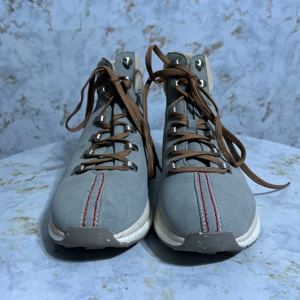 OTBT Buckly женщин размер 9 М туфли серый коричневый комфорт шнурует вверх моды ботильоны - Изображение 2 из 4