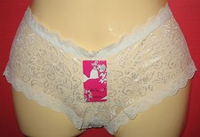 NWT - STRETCH LACE BOYSHORTS LADIES PANTY - XXL - RUNS SMALL