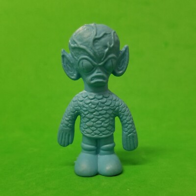 Space Rader Alien Diener Brain Martian Space Raider Alien Creature Blue Vintage Eraser ...