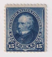 US Scott #227 Henry Clay 15c Stamp. MOGNH GD, CV $550