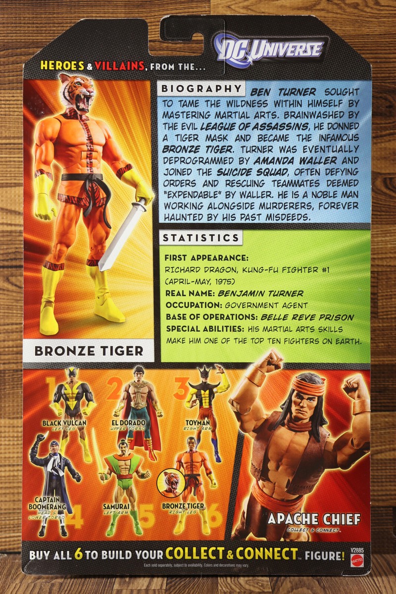 2011 DC Universe Bronze Tiger Wave 18 Figure 6 Apache Chief BAF | eBay