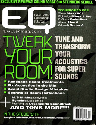 EQ Magazine June 2007 transform Your Accoustics Miking Syncing Dreamgirls EF4