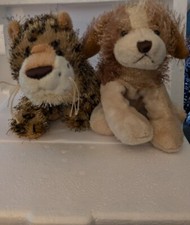 Vintage Webkinz Cocker Spaniel And Leopard