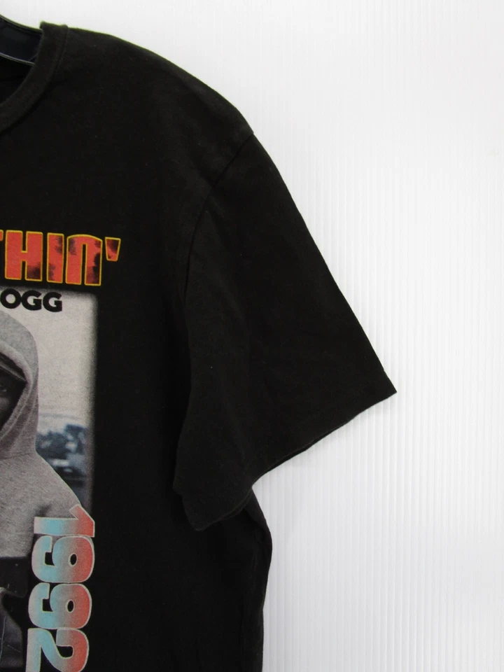 Snoop Dogg Shirt Men Small Black 1992 Aint Nuthin But A G Thang Rap Divided H&M - Image 3 of 4