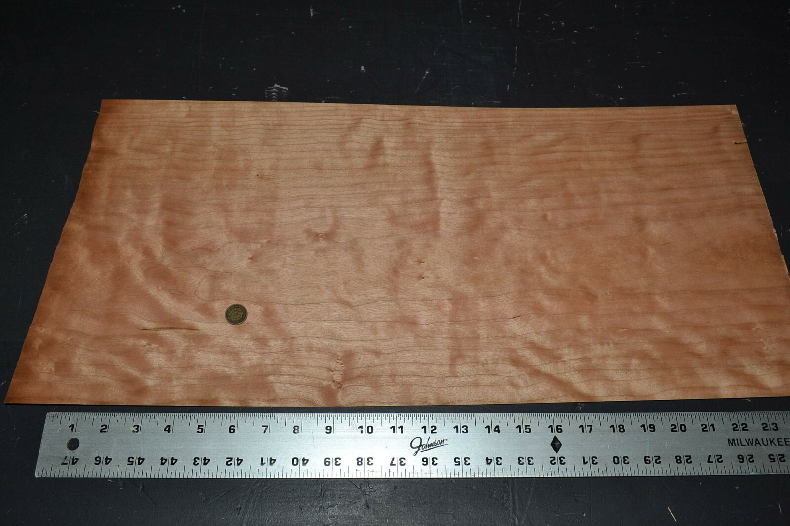 Cherry Wood  Veneer Sheet   12 x 24 inches  1/42nd BLEMISH              H7648-19