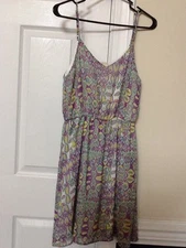 Ladies Size Medium Colorful EVERLY Lined Sundress