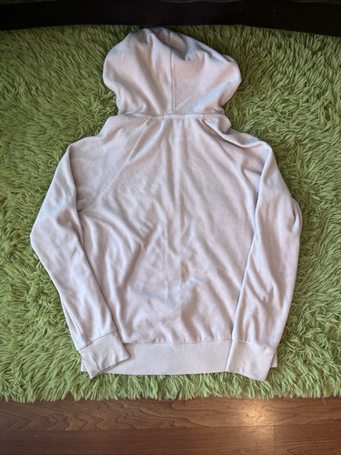 BEBE Sport Vintage Y2k Track Jacket Pink Early 99s 00s Size Large Rhinestones - Picture 6 of 6