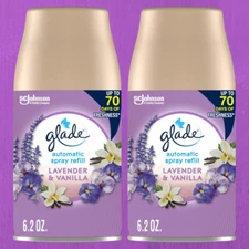 Glade Automatic Spray Refill, Air Freshener for Home and Bathroom, Lavender & Va