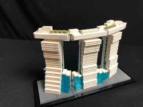Lego 21021 No Printed Tile Architecture Marina Bay Sands from 2014