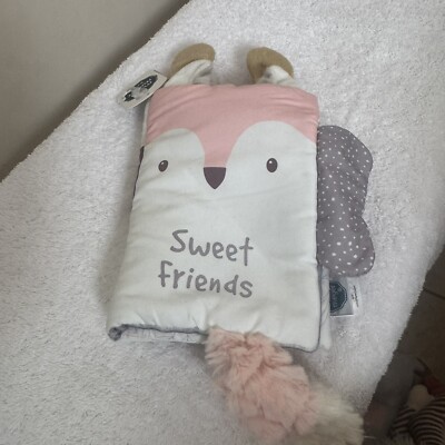 MARY MEYER BABY PUTTY SWEET FRIENDS SOFT BOOK SUPER SOFT # 42607 NEW