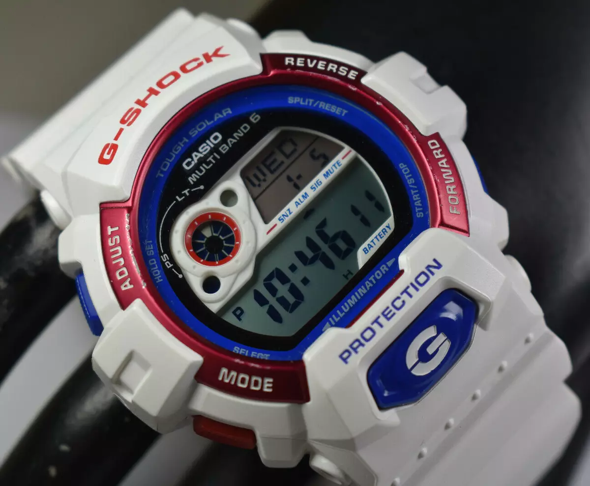 RARE! Casio G-Shock Solar GW-8900TR-7 Tri-Color Men's Watch NEW  BEZEL/SEAL/BAND