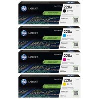 Hp 4X Original Toner 220A Color Laserjet Pro 4202 Dn Dw Mfp 4302 Dw Fdn Fdw Set