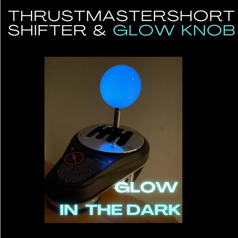Thrustmaster TH8A & TH8RS Short Shifter Mod and Glow in the dark gear Knob - Image 4 of 4