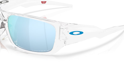 Oakley Masseter Polished Clear/Prizm Deep Water POLARIZED