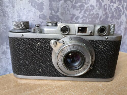 RARE Vintage USSR FED 1:35 F:50 mm Soviet camera case NKVD Dzerzhinsky Kharkiv - Picture 4 of 24