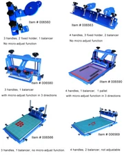 USA 20''x2.4'' Screen Printing Hinge Clamp for Silk Screen Printing Machine
