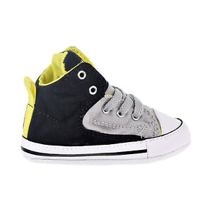 Star Crib Shoes Black-Ash Grey 856129C 