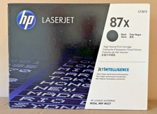 Genuine UNUSED HP 87X Toner - Never Put Into a Printer OPEN BOX CF287X OPEN TUB