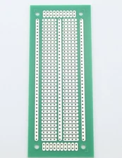 4pc Single Sided PCB Permanent Breadboard Layout 5er Proto Perf Board 4.7x11.6cm