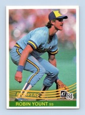 1984 Donruss #48 Robin Yount Milwaukee Brewers